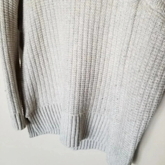 Madewell Merino Wool Ribbed Turtleneck Tunic Sweater  L - Picture 12 of 13